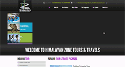 Desktop Screenshot of himalayanzone.com